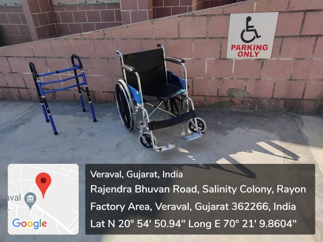 Divyang wheelchair & Stand @ Academic Building